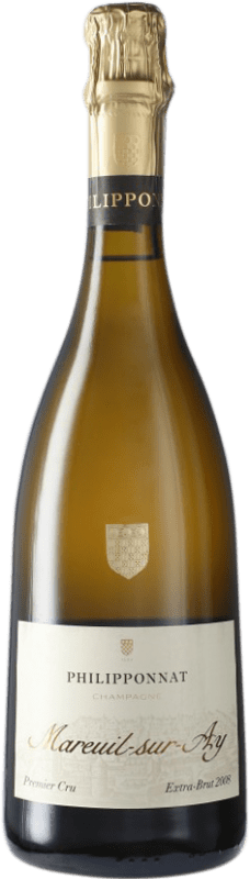 Free Shipping | White sparkling Philipponnat Mareuil-sur-Aÿ Extra Brut A.O.C. Champagne Champagne France Pinot Black, Chardonnay, Pinot Meunier 75 cl