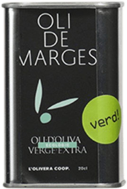Envio grátis | Azeite de Oliva L'Olivera Marges AOVE Virgem Extra Espanha Eco — Biológico Lata 20 cl