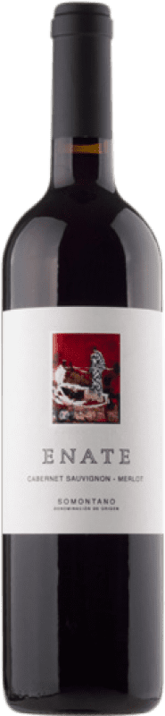 9,95 € 免费送货 | 红葡萄酒 Enate Merlot Cabernet Sauvignon D.O. Somontano 中瓶装 50 cl