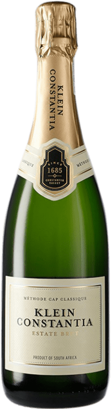 Envio grátis | Espumante branco Klein Constantia Métode Cap Classique Blanc de Blancs Vin de Constance Brut África do Sul Chardonnay 75 cl