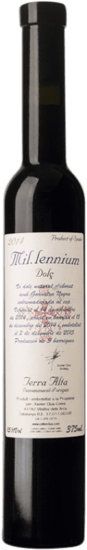 19,95 € Kostenloser Versand | Süßer Wein Xavier Clua Mil·lenium Dolç D.O. Terra Alta Halbe Flasche 37 cl