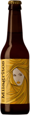 ビール Dominio del Águila Milagritos 3分の1リットルのボトル 33 cl