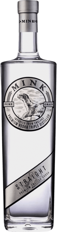 17,95 € | 伏特加 Caballero Mink Premium — 高端, Straight — 纯正 英国 70 cl