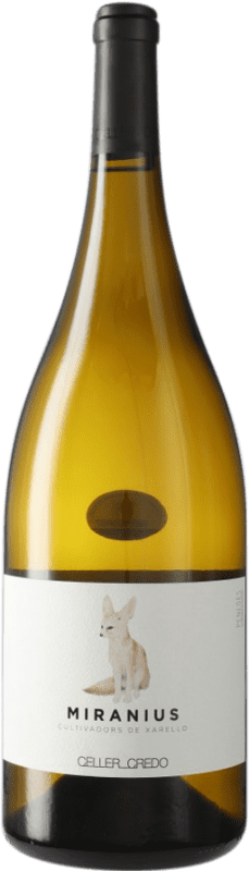 Envio grátis | Vinho branco Credo Miranius D.O. Penedès Catalunha Espanha Xarel·lo Garrafa Magnum 1,5 L