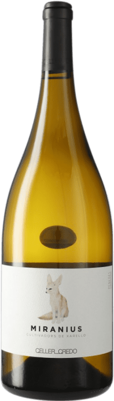 Kostenloser Versand | Weißwein Credo Miranius D.O. Penedès Katalonien Spanien Xarel·lo Ökologisch Magnum-Flasche 1,5 L