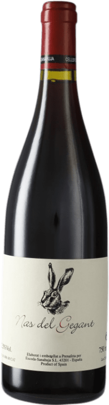 18,95 € | Красное вино Escoda Sanahuja Nas del Gegant D.O. Conca de Barberà Каталония Испания Merlot, Grenache Tintorera, Sumoll 75 cl