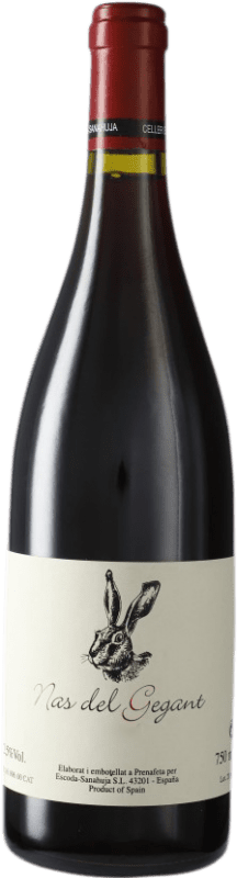 Envio grátis | Vinho Tinto Escoda Sanahuja Nas del Gegant D.O. Conca de Barberà Catalunha Espanha Merlot, Garnacha — Grenache, Sumoll 75 cl