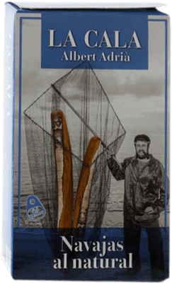 13,95 € Бесплатная доставка | Conservas de Marisco La Cala Navajas al Natural 6/8 Куски