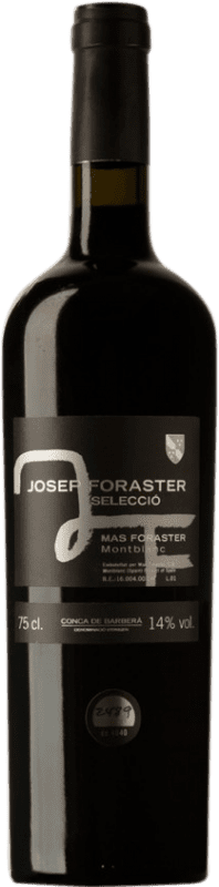 26,95 € Free Shipping | Red wine Josep Foraster Negre Selecció D.O. Conca de Barberà Catalonia Spain Tempranillo, Cabernet Sauvignon Bottle 75 cl