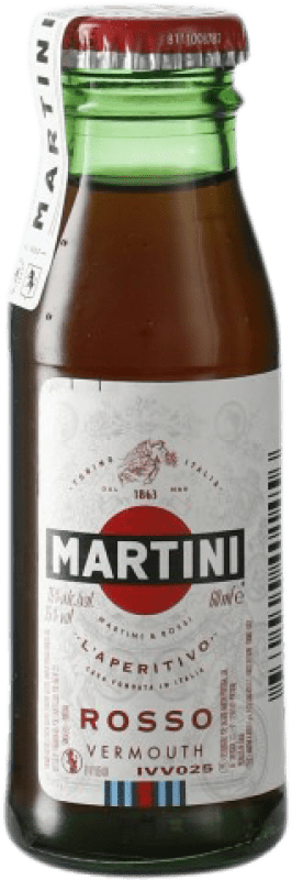 Envoi gratuit | Vermouth Martini Rosso Italie Bouteille Miniature 5 cl