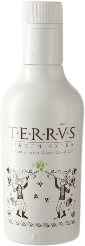 Kostenloser Versand | Olivenöl Terrus Virgen Eco Portugal Kleine Flasche 25 cl