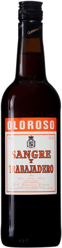 25,95 € | 强化酒 Gutiérrez Colosía Oloroso Sangre y Trabajadero D.O. Jerez-Xérès-Sherry 安达卢西亚 西班牙 Palomino Fino 75 cl