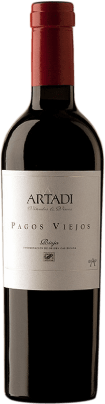 32,95 € Kostenloser Versand | Rotwein Artadi Pagos Viejos D.O. Navarra Halbflasche 37 cl