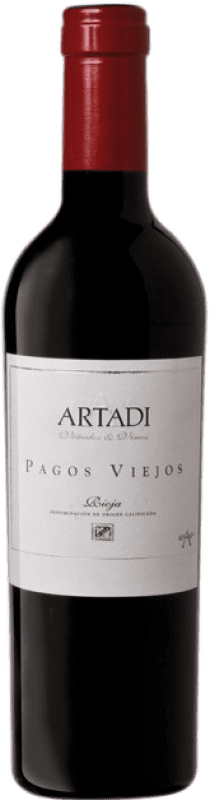 45,95 € Free Shipping | Red wine Artadi Pagos Viejos D.O. Navarra Navarre Spain Tempranillo, Viura Half Bottle 37 cl