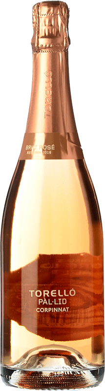 25,95 € Envio grátis | Espumante rosé Torelló Pàl·lid Rosé Brut Corpinnat