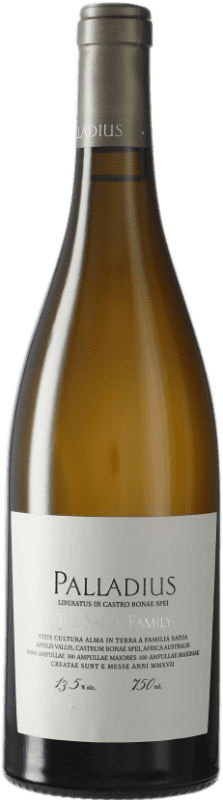 Бесплатная доставка | Белое вино The Sadie Family Palladius старения I.G. Swartland Swartland Южная Африка Grenache White, Viognier, Chenin White 75 cl