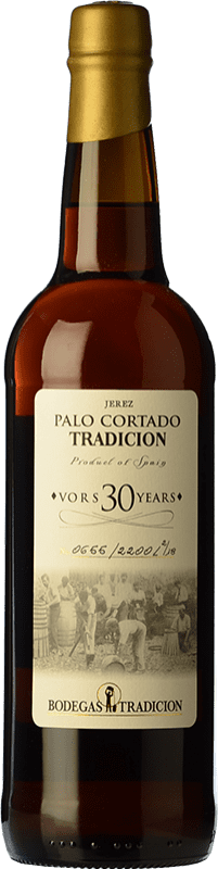 Бесплатная доставка | Крепленое вино Tradición Palo Cortado V.O.R.S. Very Old Rare Sherry D.O. Jerez-Xérès-Sherry Андалусия Испания Palomino Fino 75 cl