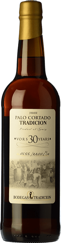 Envio grátis | Vinho Generoso Fortificado Tradición Palo Cortado Very Old Rare Sherry VORS D.O. Jerez-Xérès-Sherry Andaluzia Espanha Palomino Fino 75 cl