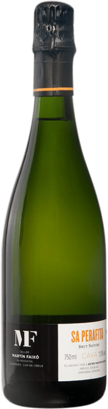 19,95 € | Espumante branco Martín Faixó Perafita Brut Nature D.O. Cava Espanha Macabeo, Xarel·lo, Chardonnay, Parellada 75 cl