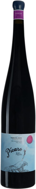 56,95 € | Red wine Dominio del Águila Pícaro del Águila D.O. Ribera del Duero Castilla y León Spain Magnum Bottle 1,5 L