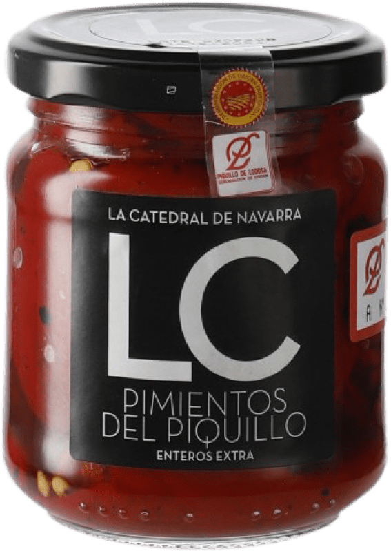 Envio grátis | Conservas Vegetales La Catedral Pimientos del Piquillo Artesanos Espanha