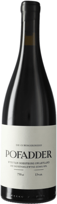 Бесплатная доставка | Красное вино The Sadie Family Pofadder I.G. Swartland Swartland Южная Африка Cinsault 75 cl