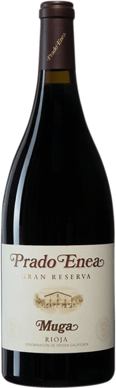 106,95 € Free Shipping | Red wine Muga Prado Enea Gran Reserva 2009 D.O.Ca. Rioja Spain Tempranillo, Grenache, Graciano, Mazuelo Magnum Bottle 1,5 L