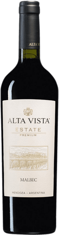 12,95 € | Red wine Altavista Premium I.G. Mendoza Mendoza Argentina Malbec Bottle 75 cl