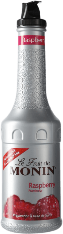 Envio grátis | Schnapp Monin Puré de Frambuesa Raspberry França 70 cl Sem Álcool