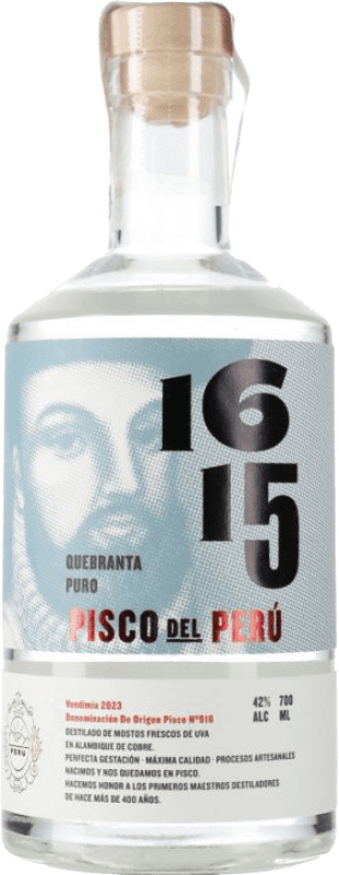 37,95 € Бесплатная доставка | Писко 1615 Quebranta Puro