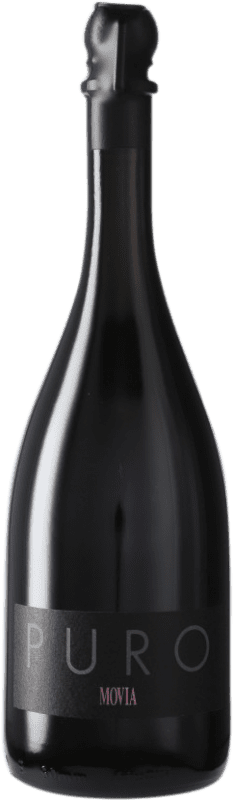 Free Shipping | Rosé sparkling Hiša Movia Puro Rosé I.G. Primorska Goriška Brda Slovenia Pinot Black Organic 75 cl
