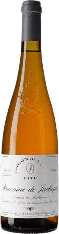 Envoi gratuit | Vin blanc Domaine de Juchepie Quarts Coteaux du Layon 1990 A.O.C. Anjou Loire France Chenin Blanc Biologique 75 cl