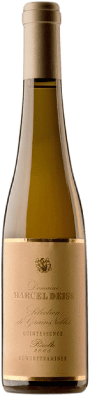 139,95 € Envío gratis | Vino blanco Marcel Deiss Quintessence S.G.N. A.O.C. Alsace Media Botella 37 cl