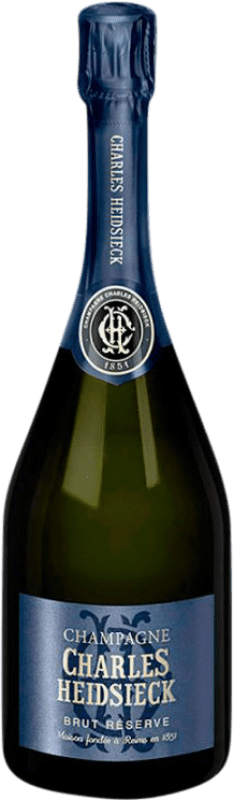 Envoi gratuit | Blanc mousseux Charles Heidsieck Brut Réserve A.O.C. Champagne Champagne France Pinot Noir, Chardonnay, Pinot Meunier 75 cl