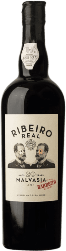 Free Shipping | Fortified Wine Barbeito Ribeiro Real I.G. Madeira Madeira Portugal Malvasia, Tinta 20 Years 75 cl