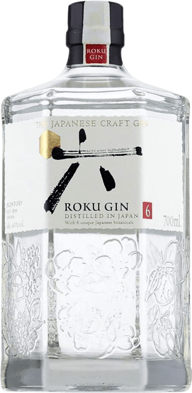 Free Shipping | Gin Suntory Roku Japanese Craft Gin Japan 70 cl