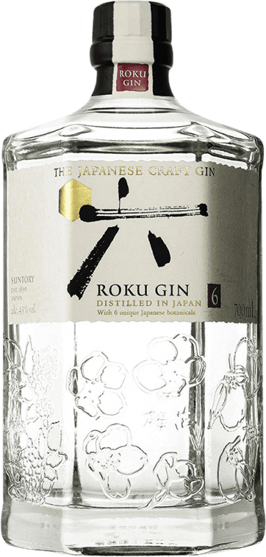 Spedizione Gratuita | Gin Suntory Roku Japanese Craft Gin Giappone 70 cl