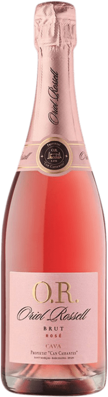 19,95 € Бесплатная доставка | Розовое игристое вино Oriol Rossell Rosat брют D.O. Cava