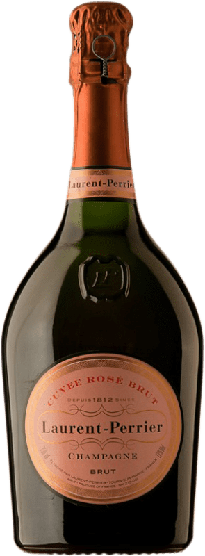 93,95 € | Espumante rosé Laurent Perrier Cuvée Rosé Brut Grande Reserva A.O.C. Champagne Champagne França Pinot Preto 75 cl