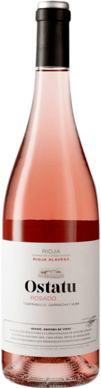 7,95 € | Rosé Wine Ostatu Rosé D.O.Ca. Rioja Spain Tempranillo, Garnacha — Grenache, Viura 75 cl