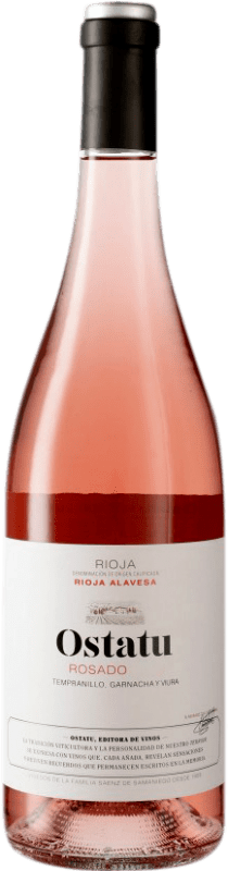8,95 € | Vino rosado Ostatu Rosé D.O.Ca. Rioja España Tempranillo, Garnacha, Viura 75 cl