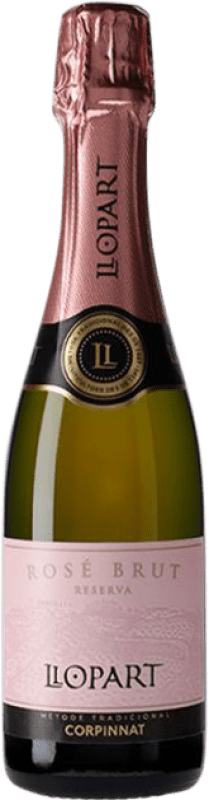 17,95 € Envoi gratuit | Vin Mousseux Rosé Llopart Rosé Brut Réserve Corpinnat Demi- Bouteille 37 cl