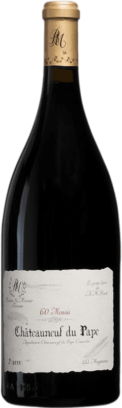 Free Shipping | Red wine Rotem & Mounir Saouma Rouge Le Petit Livre d'A.M. Bach A.O.C. Châteauneuf-du-Pape France Grenache Magnum Bottle 1,5 L