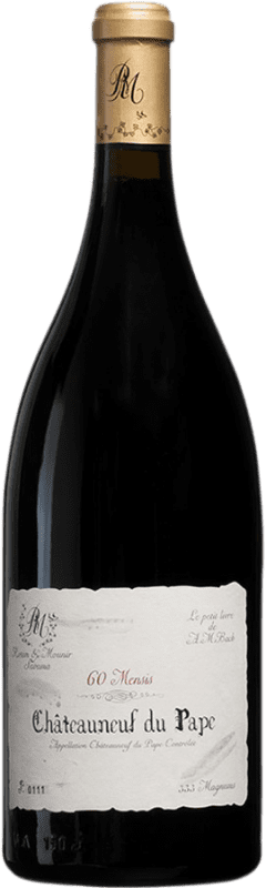 Envoi gratuit | Vin rouge Rotem & Mounir Saouma Rouge Le Petit Livre d'A.M. Bach A.O.C. Châteauneuf-du-Pape France Grenache Bouteille Magnum 1,5 L