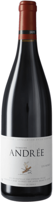 Бесплатная доставка | Красное вино Andrée Rouge Les Mines A.O.C. Anjou Луара Франция Cabernet Franc 75 cl