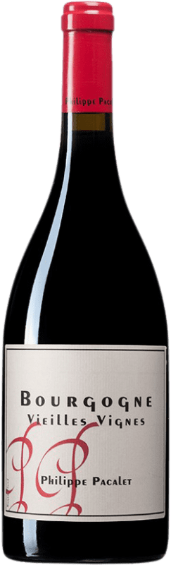 Бесплатная доставка | Красное вино Philippe Pacalet Rouge Vielles Vignes A.O.C. Bourgogne Бургундия Франция Pinot Black Органический 75 cl