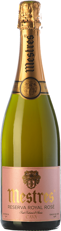 14,95 € | ロゼスパークリングワイン Mestres Royal Rosé 予約 D.O. Cava スペイン Monastrell, Pinot Black, Trepat 75 cl