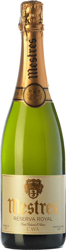 12,95 € | White Sparkling Wine Mestres Royal Reserve — Aged D.O. Cava Spain Macabeo, Xarel·lo, Parellada 75 cl