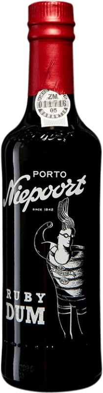 11,95 € Free Shipping | Red wine Niepoort Ruby Dum I.G. Porto Half Bottle 37 cl