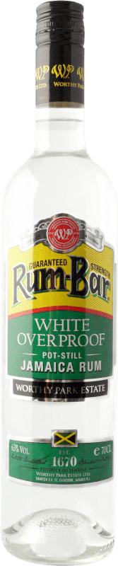 Free Shipping | Rum Worthy Park Rum-Bar Overproof Jamaica 70 cl